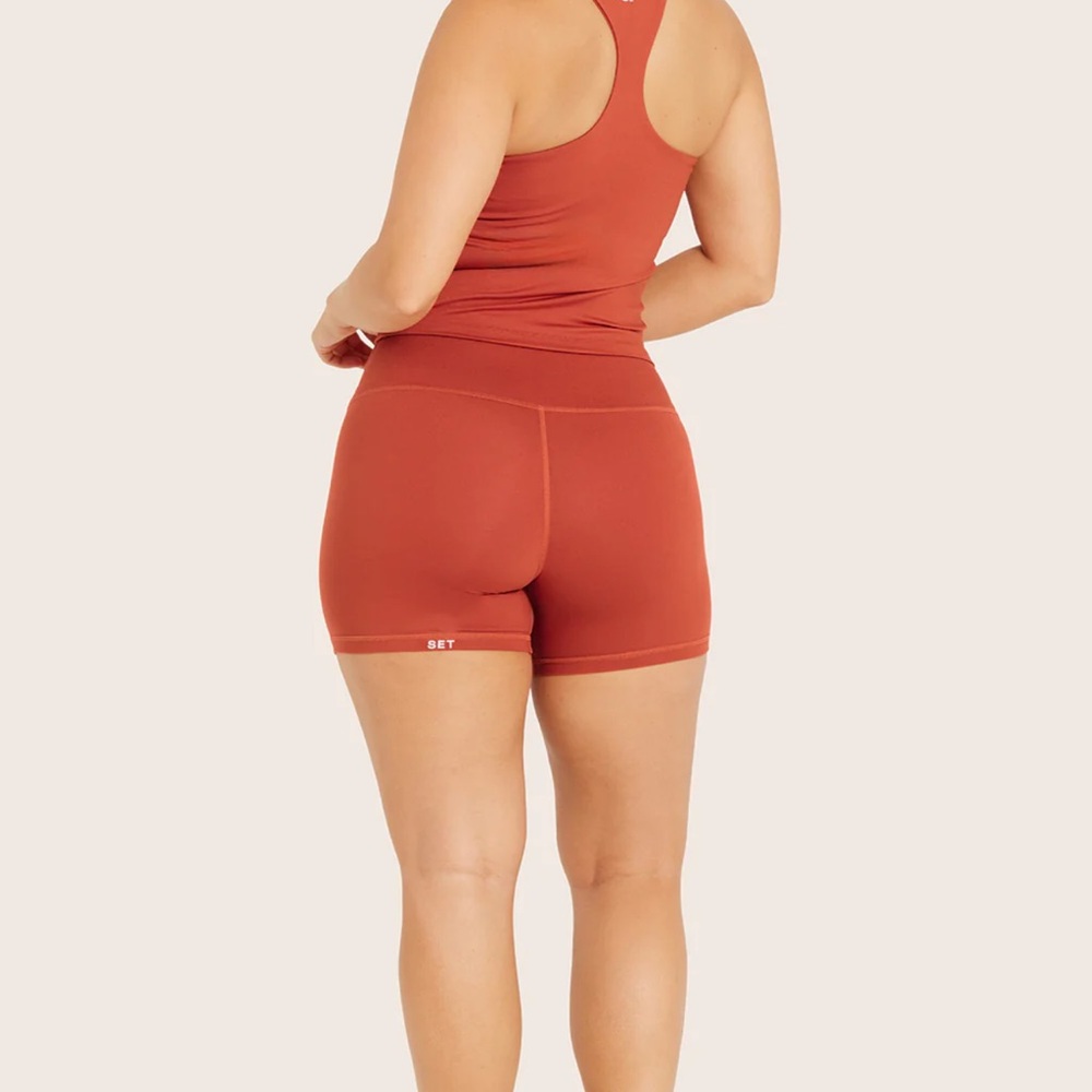 Set Active Mauve Shorts